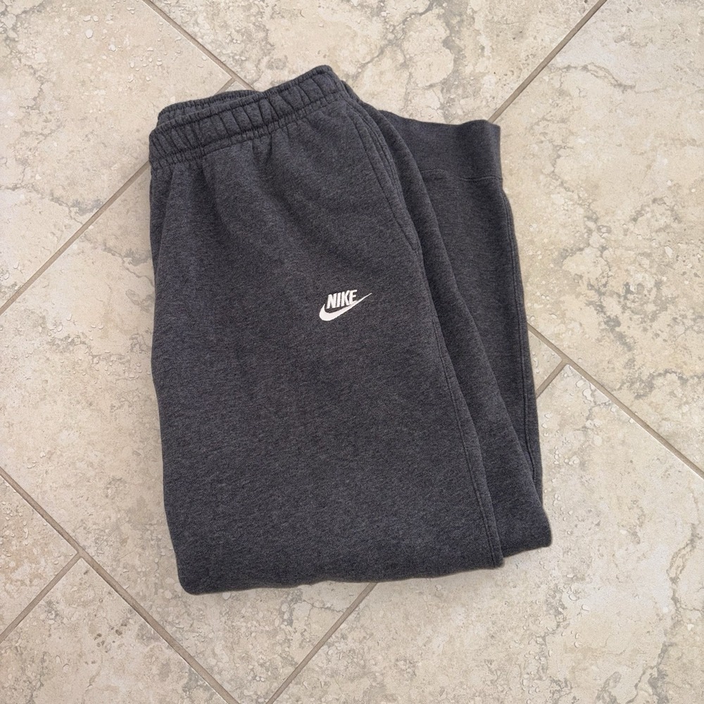 Nike Sportswear Club Fleece Joggers Mens XL Dark Gray Sweatpants BV2671-071